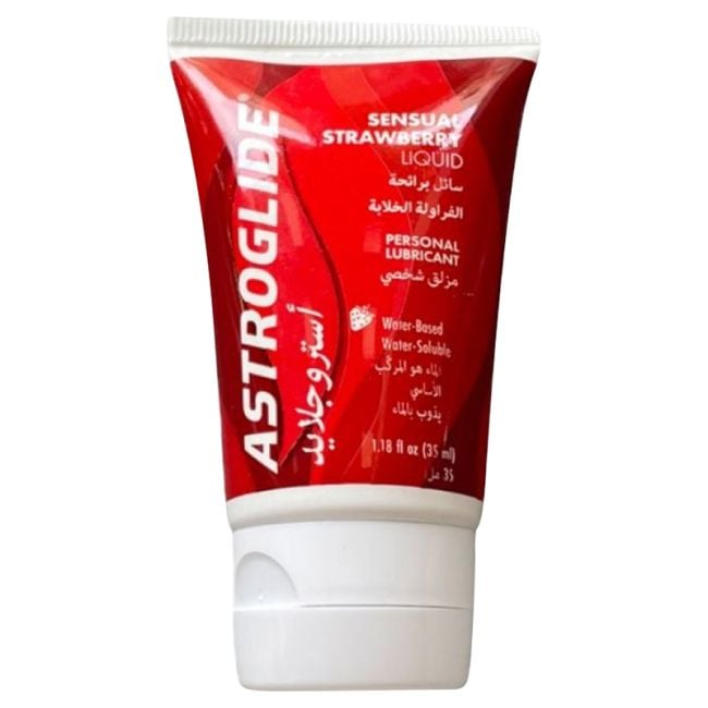 Astroglide - Sensual Strawberry Liquid Lubricant - 35Ml
