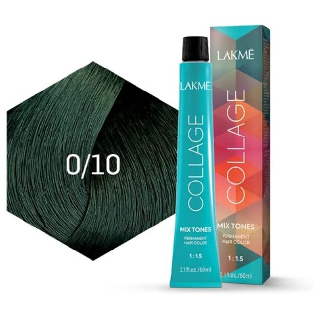 LAKMÉ Collage Mix Töne Haarfarbe – Creme Zum Mischen In Verschiedenen Nuancen (0/00-60 Ml)