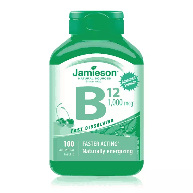 Jamieson Vitamin B12 1000 Mcg 100 Tablet